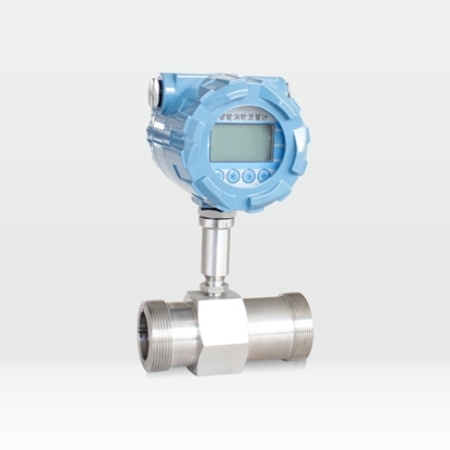 螺紋式液體渦輪流量計(jì)高精確度，一般可達(dá)±1%R、±0.5%R，高精度